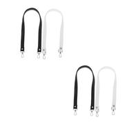 Beavorty 4pcs Imitation Leather Bag Strap Replacement Swivel Clasps for Handbag Tote Satchel Purse Making for Crossbody Use