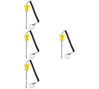 Beavorty 4pcs Magnetic Weight Stack Pin for Fitness Equipment Accessories with Easy Installation and Stability, Made of Sturdy Carbon Steel and Plastic, for Home Gym Equipment Use