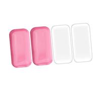 Beavorty 4pcs Silicone Lash Pads Eyelash Extension Supplies Lash Eye Pads for Grafting Static Eyelash Tape Lift Props Makeup Props