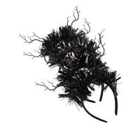 Beavorty 4pcs Simulated Tree Branch Headbands Lightweight Gothic Halloween Hair Accessories for Festivals Day Dead Spooky Party Decorations