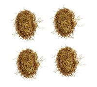 Beavorty 4pcs Sparkle Raffia Paper Shreds Durable Crinkle Cut Shredded Packing Filler for Gift Baskets and Present Boxes Protective Cushioning for Wrapping and Packaging