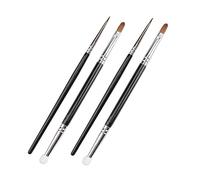 Beavorty 4pcs Stitch Makeup Brushes Concealer Brush for under Eyes Acne Concealer Makeup Sponges Double-sided Suitable for Occasions