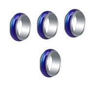 Beavorty 4pcs Temperature Color Changing for Women Men Stylish Jewelry that Adapts to Your Mood Change Accessory for All Occasions Durable Comfortable Design
