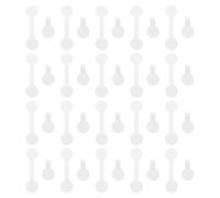 Beavorty 500pcs Round Jewelry Price Tags Self Adhesive Blank Circle Labels for Necklace Earring Ring Pricing Retail Identification Stickers