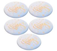 Beavorty 50pcs Boys Birthday Badge Pin Happy Birthday Party Pin for Boys Photo Prop Accessory