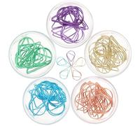 Beavorty 50pcs Decorative Paper Clips in Assorted Colour Made of Sturdy Steel Wire with Firm Structure for School Use and Organising Papers at Home Or Office