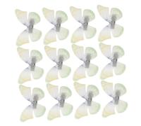 Beavorty 50pcs Light Green Double-layer Tulle Butterfly Hair Barrettes for Women Non-slip Alligator Curl Clips Airy Chiffon Styling Accessories for Halloween Cosplay Party