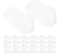 Beavorty 50pcs Plastic Feet Display Molds for Booties and Socks Support, Lightweight Pvc Shoe Moulds for Shoes, for Store and Family Occasions