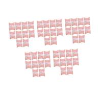 Beavorty 50pcs Valentine Day Kraft Paper Pillow Boxes for Wedding Favors Sweet Treat Packaging Box Cookie Candy