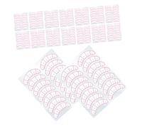 Beavorty 50sheets Lash Mapping Chart Stickers for Eyelash Extensions Lightweight and Easy to Remove Eye Makeup Tape for Practicing Lash Application for Women and Girls