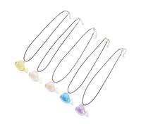 Beavorty 5pcs Acrylic Whale and Dolphin Pendants Transparent Animal Charms Lightweight Durable Jewelry for Beach Party Casual Wear Educational Gifts