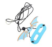 Beavorty 5pcs Adjustable Lizard Harness Leash Set with Colorful Wing Design, Soft Reptile Harness for Bearded Dragon and Gecko, Lightweight Outdoor Walking Safety Gear for Small Pets