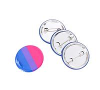 Beavorty 5pcs Beautiful Rainbow Metal Brooches Colorful Decorative Pins for Scarves Clothing Bags Durable and Lightweight Design for Lgbtq Community Pattern