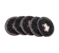 Beavorty 5pcs Black Ballet Hair Bun Nets Invisible Hairnets for Women and Girls, Soft Breathable Hairnet Covers Suitable for Dance and Daily Hair Styling