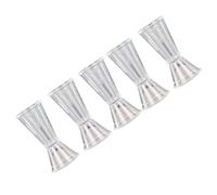 Beavorty 5pcs Double-Head Measuring Cups Set, Professional Bartender Ounce Wine Measuring Device, Small Size Bar Tool with Scale for Cocktail and Home Bar Use