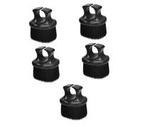 Beavorty 5pcs Men's Hair Brush Barber Shop Beard Brush Portable Beard Grooming Tool Slick Mustache Cleaning