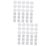 Beavorty 60pcs Metallic Eyeshadow Palette Stickers Diy Empty Palette Metal Sticker