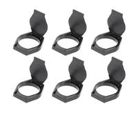 Beavorty 6pcs Black Plastic Webcam Cover for Laptop with Privacy and Device Protection, Ultra-thin USB Camera Slider for Online Security and Dust Prevention