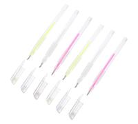 Beavorty 6pcs Eyebrow Mapping Pens Marking Pens Portable for Eyebrow Positioning Marking Position
