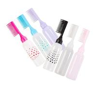Beavorty 6pcs Hair Dye Applicator Bottle Oil Applicator for Scalp Precision Dyeing Tool Easy to Clean
