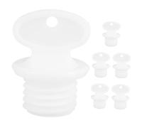 Beavorty 6pcs Hot Water Bottle Caps Replacement Lid Hot Water Sack Sealing Plugs for Leak Prevention and Easy Filling Stylish Bottle Stoppers for Travel and Home Use