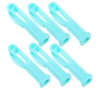 Beavorty 6pcs Nurse Helper Ampoule Opener with Groove Design Mini Plastic Ampoule Bottle Opener Set for Hospital Use Non-Slip Vial Breaker Tool