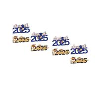 Beavorty 8pcs Graduation Cap Lapel Pin Congrats Brooch for Class of Graduation Party Accessories Academic Celebrations