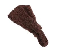 Beavorty A to Cover White Hair Elastic Head Band Headband Fashion Headbands Hair Coverings for Women Kerchief for Women Lace Head Covering Cloth Dark Brown