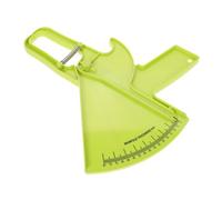 Beavorty Accurate Body Fat Caliper Plastic Skinfold Measurement Tool for Men and Women Handheld Fat Assessment Device with Easy Operation for Fitness Composition Monitoring