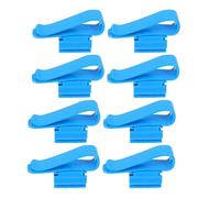 Beavorty Adjustable Plastic Hose Clips Sturdy Pvc Clamps 8pcs Easy Operation and Space-saving Design, for Securing Water Hoses in Fish Tanks for Aquarium Water Tubes and Pipes