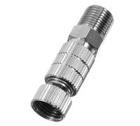 Beavorty Airbrush Connector Airbrush Hose Fitting Adapter Metal 1/8" Male Connector Quick Release Connection No Air Leakage Painting Accessories and Air Hose Use