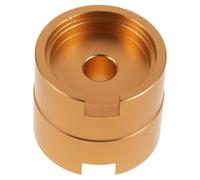 Beavorty Aluminum Double-Sided Watch Movement Holder Stand Compatible with Nh35/2824, Gold Watchmaker Tool for Wristwatch Repair and Movement Assembly