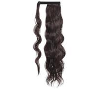 Beavorty Artificial Curly Ponytail Hair Extensions Long Wigs Ponytail for Women Quick Clip Hair Enhanced Volume