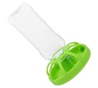 Beavorty Automatic Small Parrot Feeder with Food Bottle and Hanging Bird Feeder Bowl for Indoor Bird Cage Learning to Eat