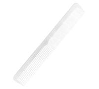 Beavorty Barbering Cutting Comb Anti-static Titanium Steel Hair Comb Volume Hair Dressing Tool Professional Hairdressing Accessory Fine Tooth 19x3cm Silver for