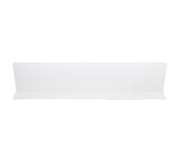 Beavorty Bathroom Splash Guard for Bathtub Corner, 40cm Water Barrier Baffle, Transparent Sink Splashback Edge Protector for Kitchen Basin & Shower Tray, Waterproof Accessory
