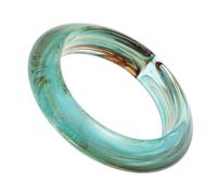 Beavorty Bracelet Fashion Chunky Bangles Women Bright Bangles Geometric round Bracelets Party Wristbands for Women Retro Beach Accessories