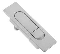 Beavorty Cabinet Push to Open Latch Electrical Cabinet Door Lock Round Button Plunger Latch Flat Panel Lock Suitable for Distribution Box and Equipment Doors