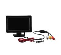 Beavorty Car Rear View Mirror Backup Camera Monitor with Clear High-definition Display Space-saving Design Easy Installation Reliable Parking and Reversing Assistance for Various Vehicle