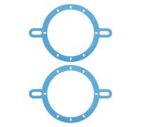 Beavorty Car Speaker Spacer Ring 2Pcs, Plastic Mounting Brackets for 3.5" 4" Car Stereo Subwoofer Speaker Ring, Suitable for Car Audio Modifications