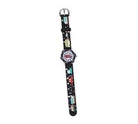 Beavorty Cartoon Pattern Quartz Watch for Rubber Wrist Watch for Boys and Comfortable Fit for Learning Concepts