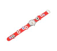 Beavorty Cartoon Soccer Ball Sports Watch for Teens Relief Design Fun Present for Boys Cool Wristwatch to Enhance Awareness