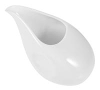 Beavorty Ceramic Milk Gravy Boat 100ml Japanese Style Sauce Pitcher Honey Coffee Milk Container for Western Steak Dining and Kitchen Serving