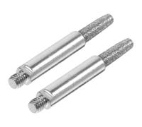 Beavorty Chainsaw Sharpening Stones 2Pcs 4.8Mm Diamond Burr Grinding Stone Handheld Chain Grinder Accessories for Garden Tools