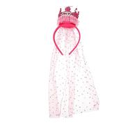 Beavorty Charming Little Girl Headdress Veil Hair Band Stylish Wedding Accessory Perfect Party Headwear for Kids