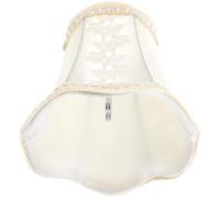 Beavorty Cloth Ceiling Light Shade Wave Bottom Lampshade, Modern Fabric Lamp Cover Accessory for Home Wall and Ceiling Lights, Simple Decorative Lampshade for Living Room and Bedroom