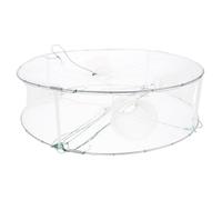 Beavorty Collapsible Foldable Fish Trap Net Cage for Large and Small Fish and Shrimp, Pe Material Fishing Net for River and Stream Fishing, Portable Minnow and Crab Trap Accessory
