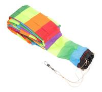 Beavorty Colorful 10m Rainbow Kite Tail Tube Attachment for Outdoor Flying, DIY Kite Accessory Streamer for Adult Outdoor Games and Sky Decoration