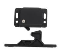 Beavorty Concealed Push Door Latch Grabber Catch C3-803 Side-Mounted Percussive Plastic Lock for Sliding Cabinet Doors, Easy Pull to Open, Suitable for Home and Workshop Use