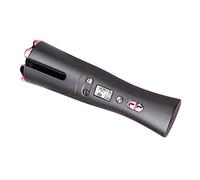 Beavorty Cordless Auto Curler Portable Curling Wand Sturdy Ceramic Barrel No Stuck or Broken Hair LCD Screen for Easy Use